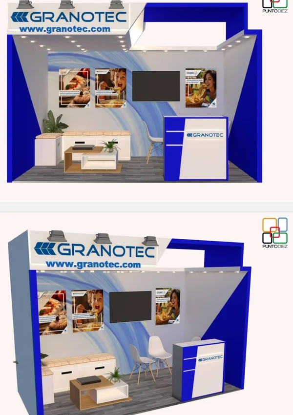 Puntodiez MDF Stand 12