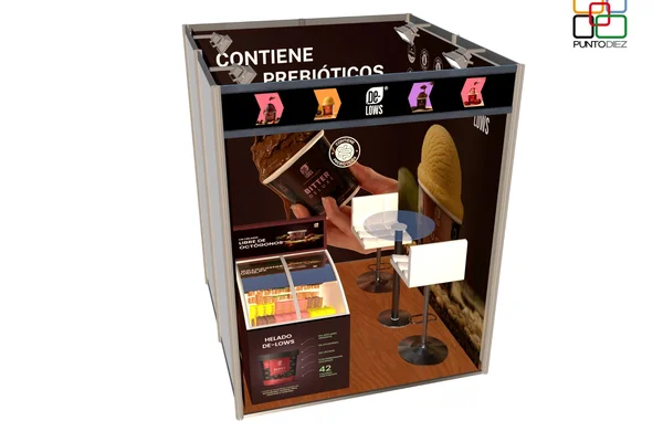 Puntodiez MDF Stand 47